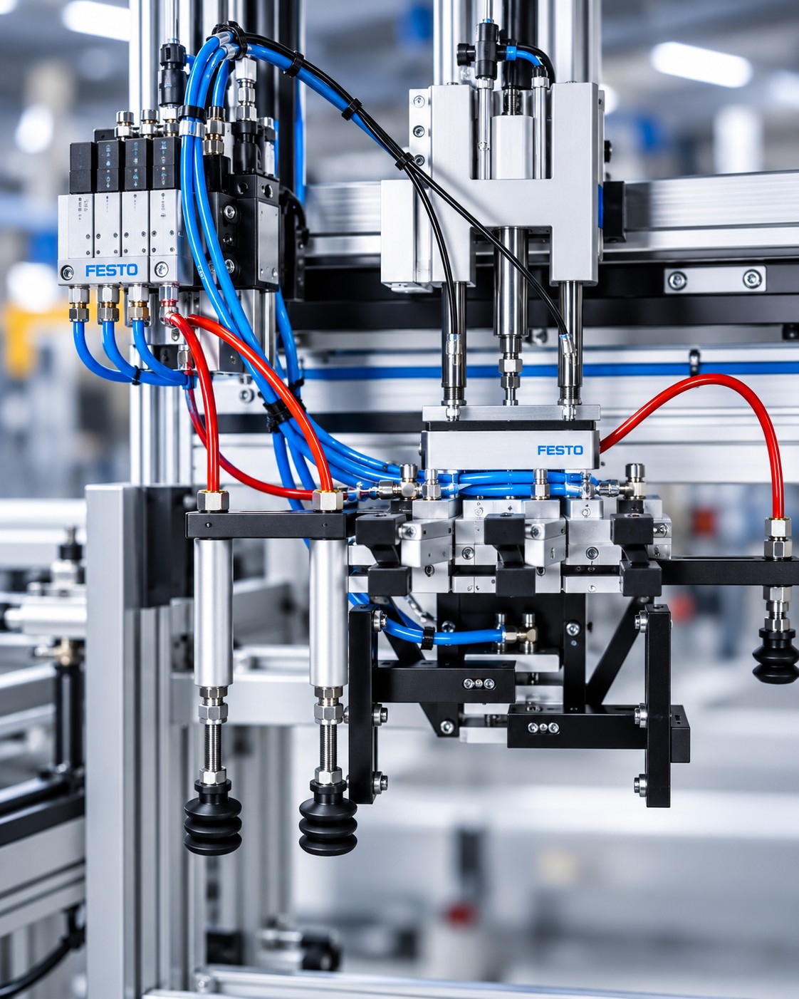 Almacén de componentes neumáticos y de automatización de Rumatic